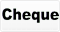 Courier Cheque