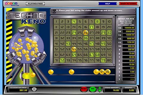 casino game high keno online payouts in USA