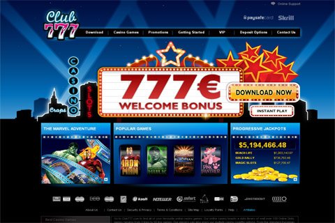 New Casino Site - Club777 Casino - New Bingo and Casino Sites Online