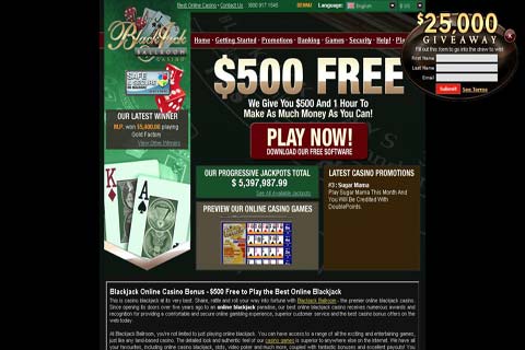 Play free blackjack games at the premier online casino, Blackjack Ballroom