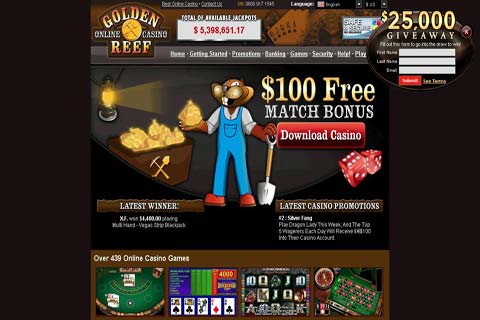 casino golden online reef