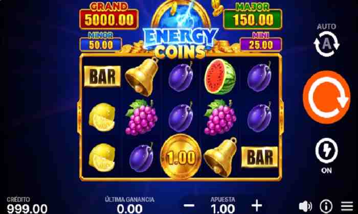 Energy Coins: Hold and Win