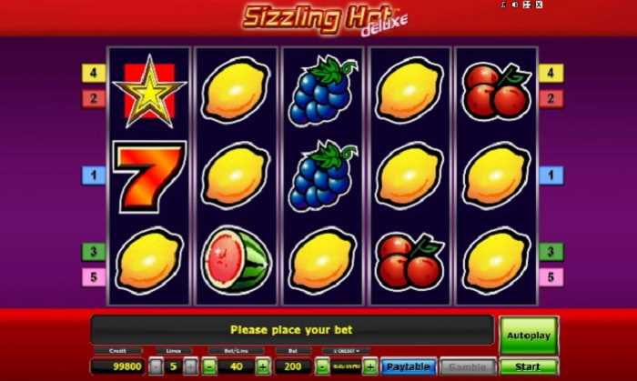Sizzling Hot Deluxe