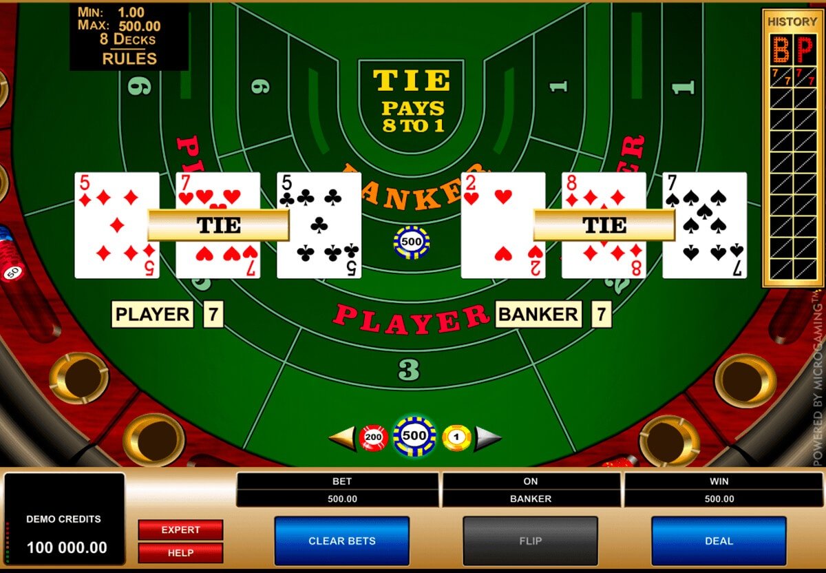 Play free baccarat game online Play free baccarat game online
