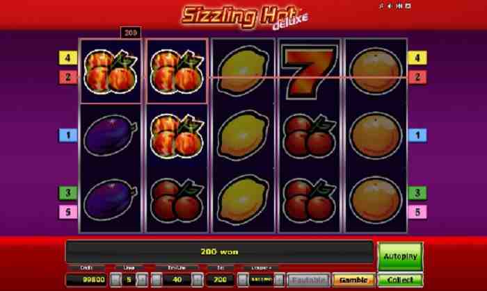 Sizzling Hot Deluxe