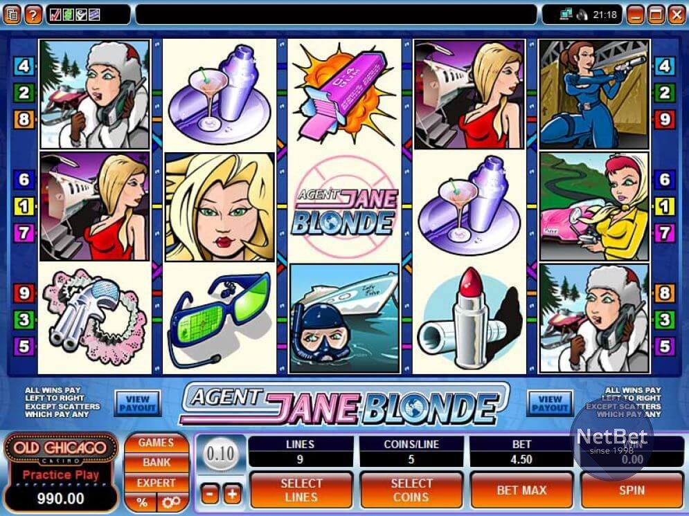 Agent Jane Blonde Slot