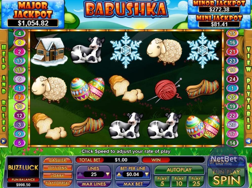 игровой автомат babooshka