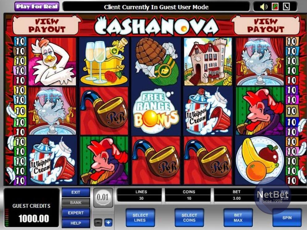 Cashanova Slot