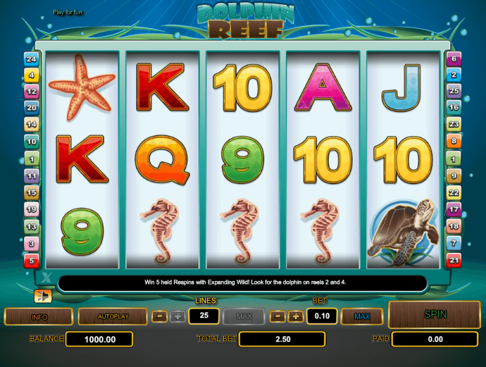 Dolphin Reef Slots