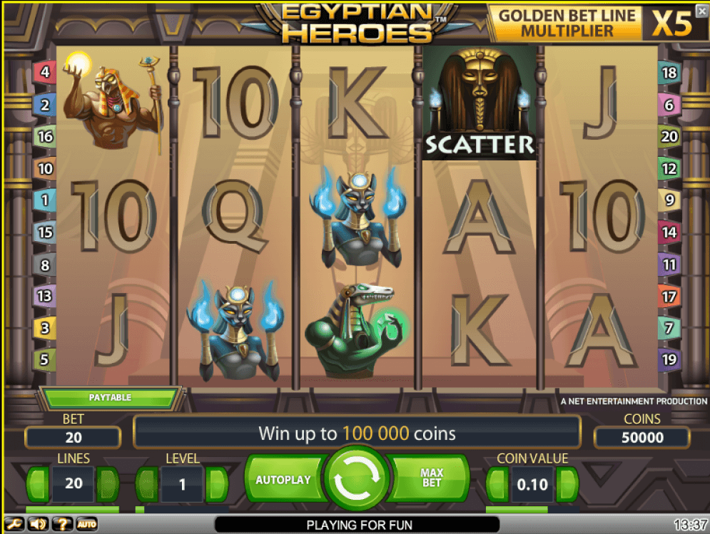 Egyptian Heroes Slot