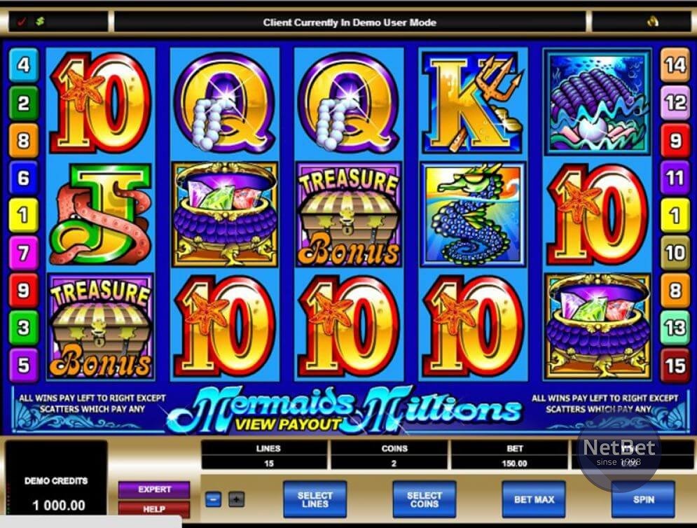 Mermaids Millions Slot