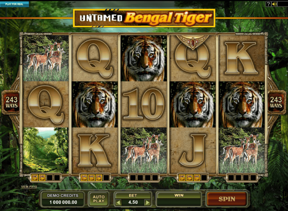 Untamed – Bengal Tiger Slot